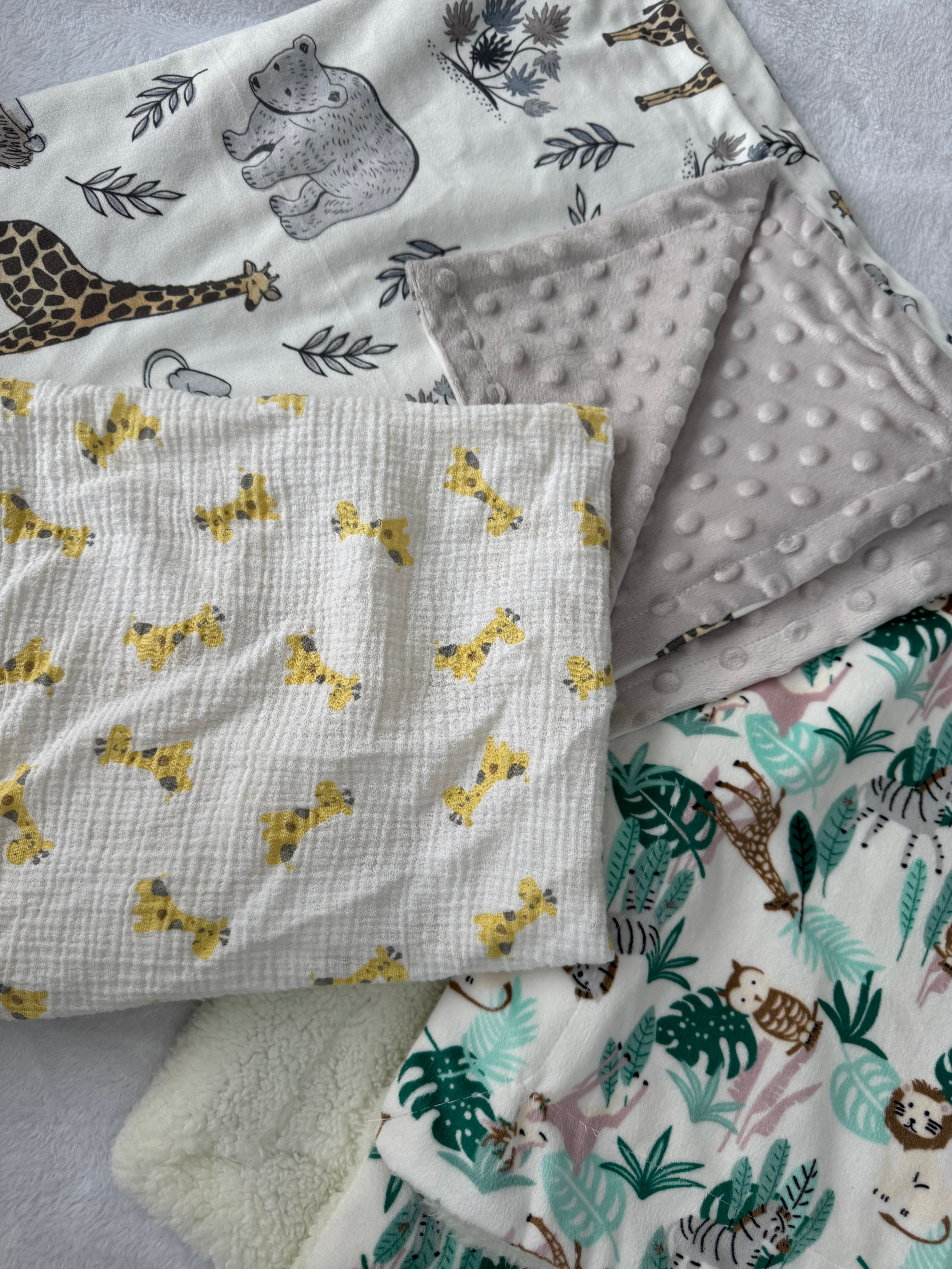 Couvertures - mousselines - toudou - draps