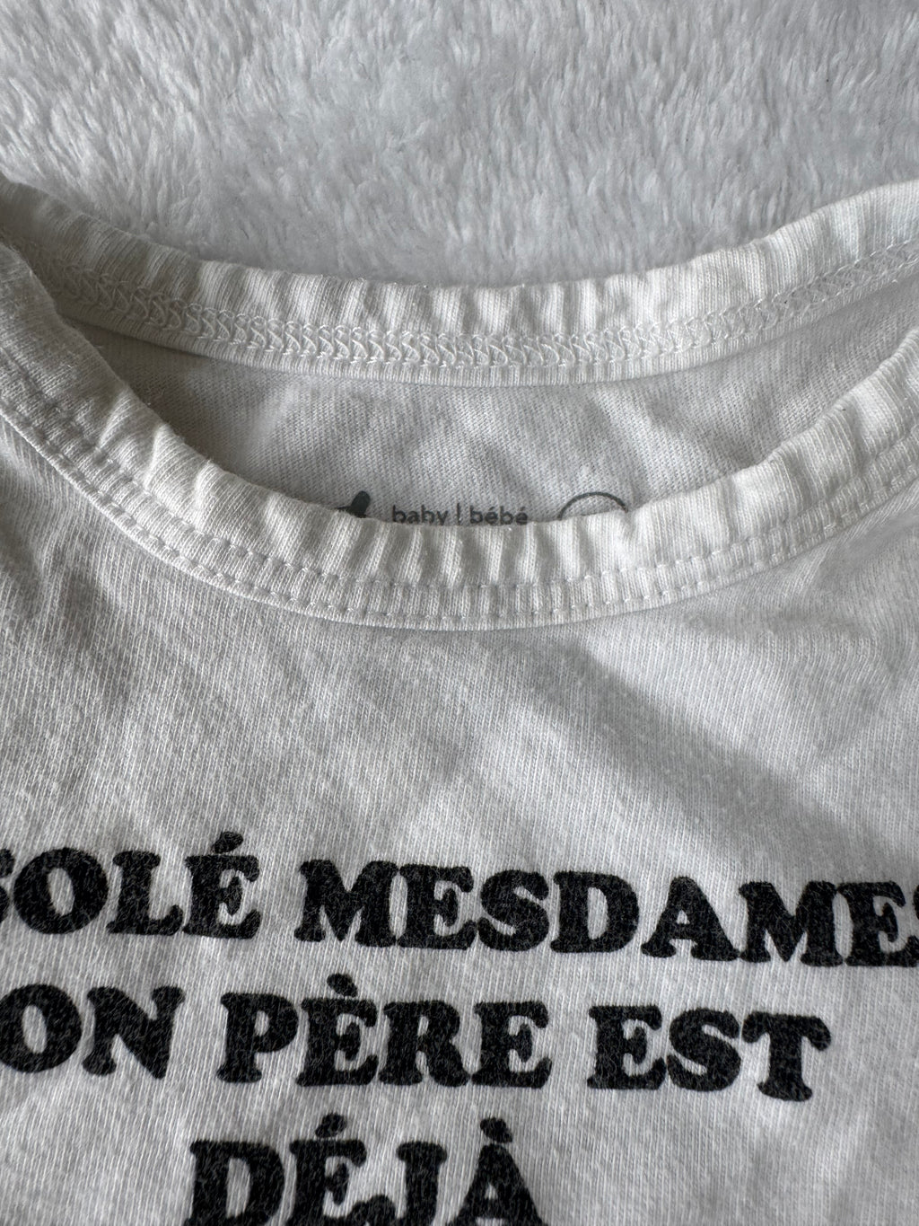 Thyme 3-6 mois *petites taches et mousseux