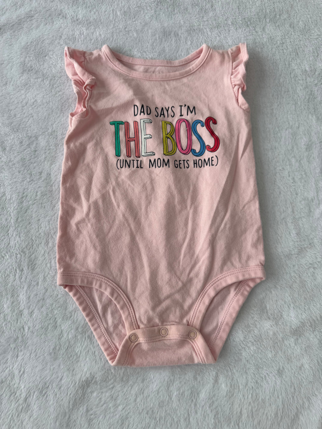 Carters 12 mois *boutons jaunis