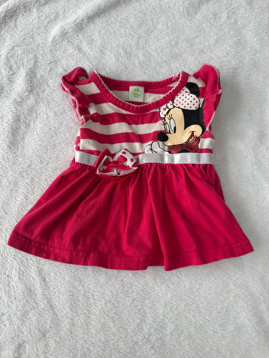 Disney baby 0-3 mois *blanc jauni et un peu mousseux