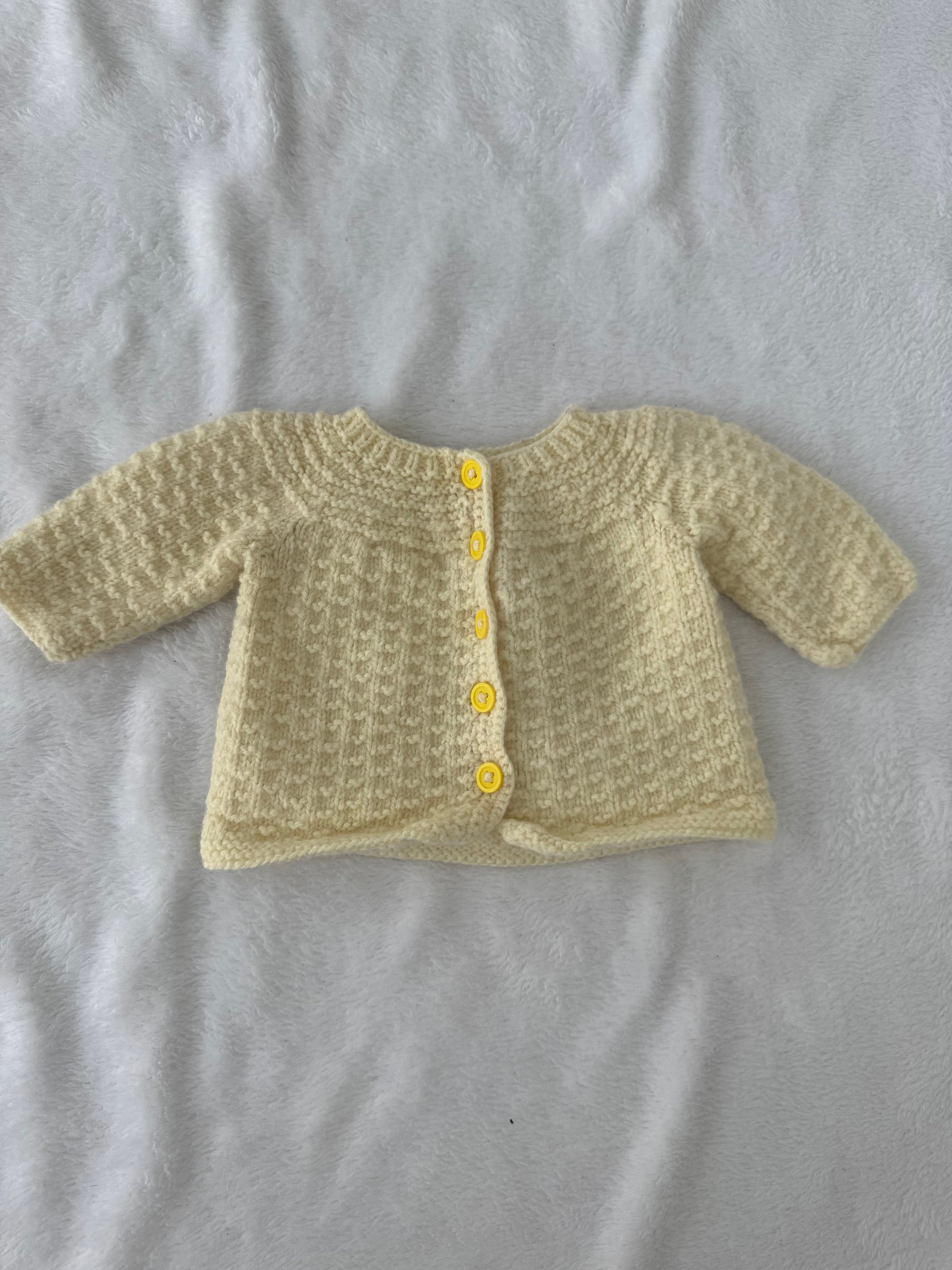 Tricoté à la main sans marque | fait nouveau-né