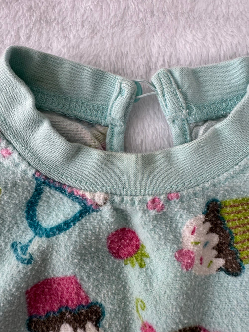 Baby boots 12 mois *mousseux / col un peu jaunie