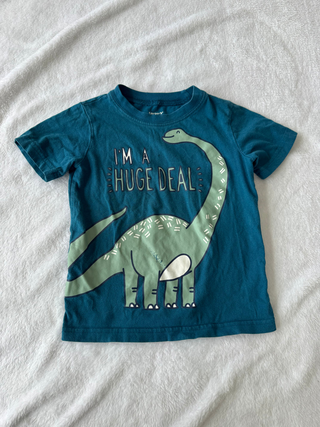 Carters 3 ans *mini tache, dessin craqué, un peu délavé