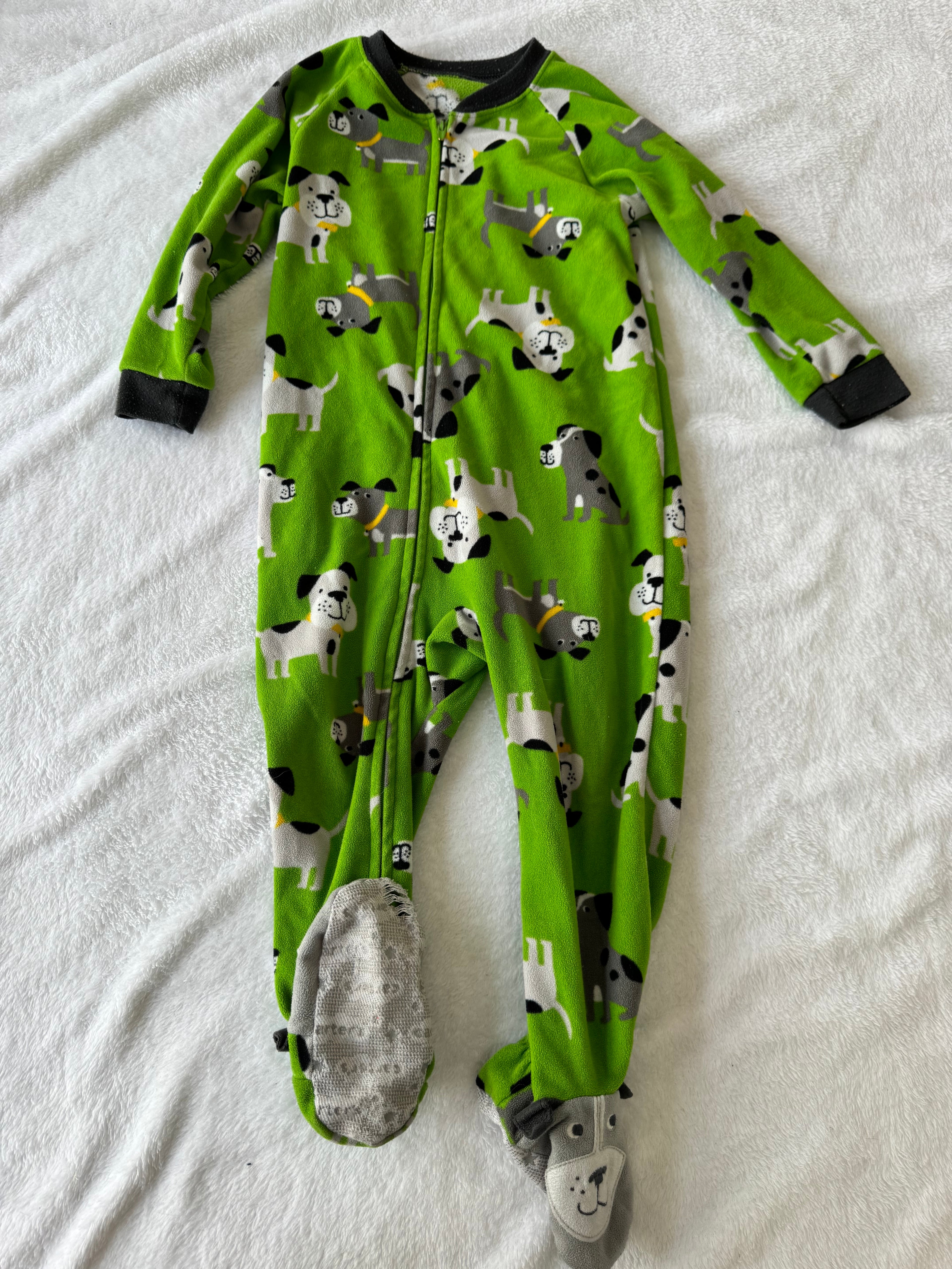 Carters 2 ans *polar bien porté, trous aux pieds