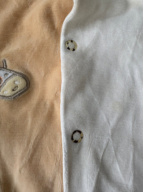 Canari baby 6 mois *voir boutons / velour doux
