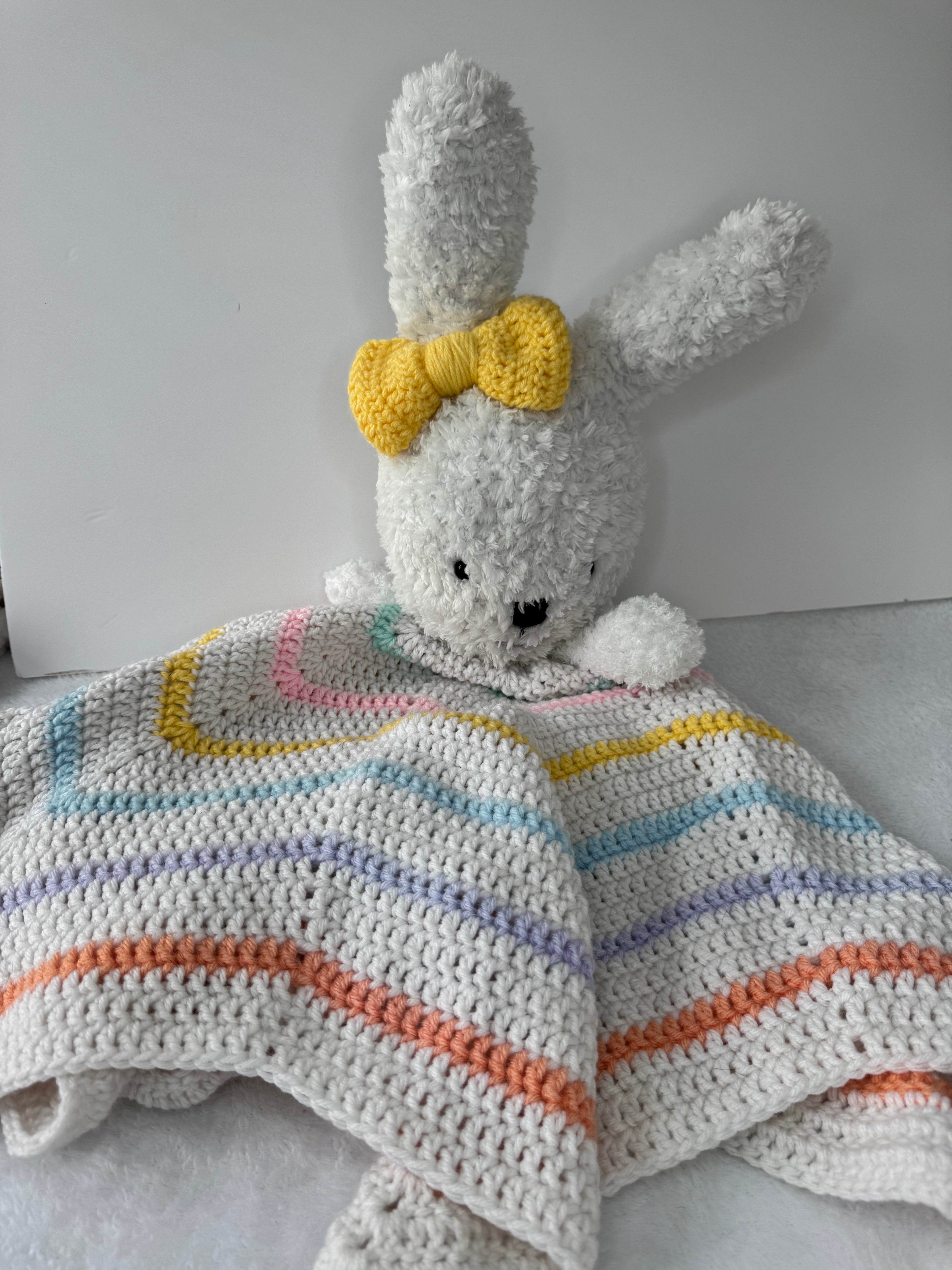 Grand lapin doudou